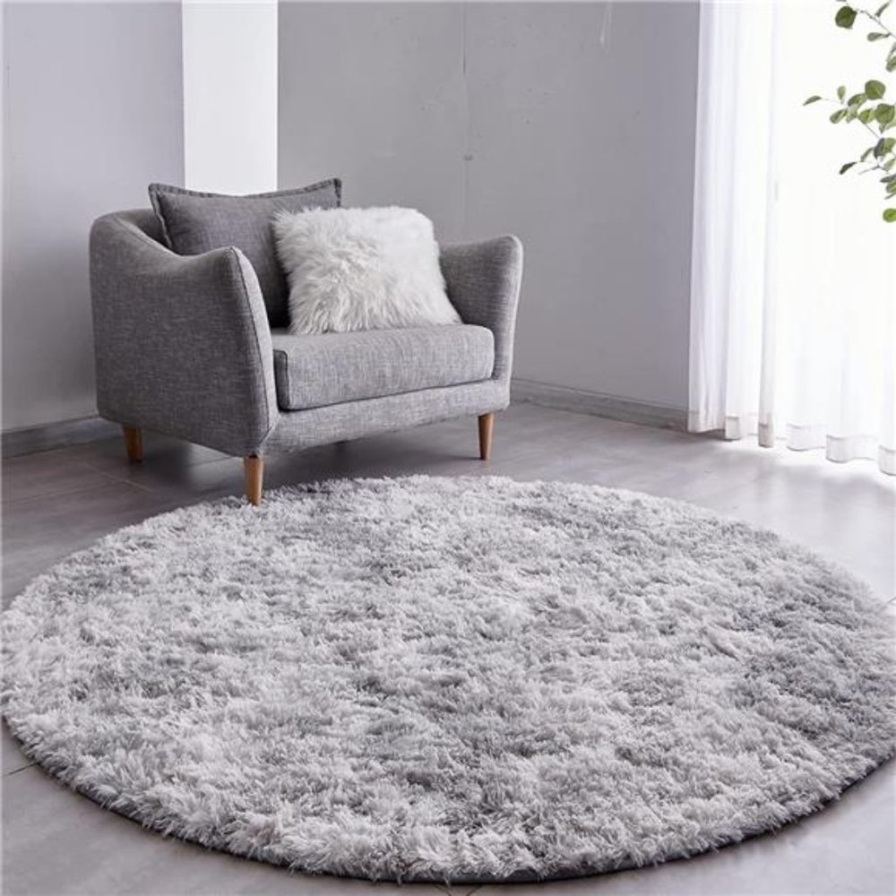 NEW Light Grey Ultra Soft Area Rug